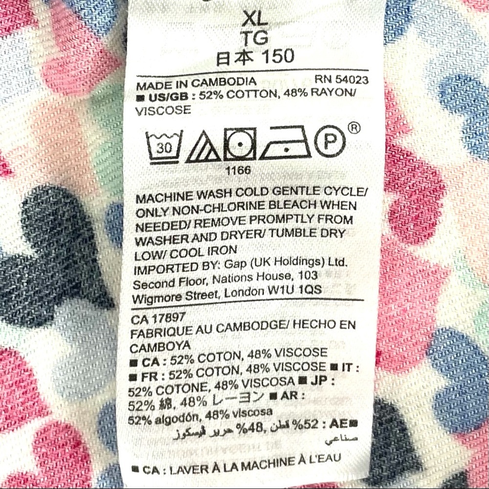 Gap Kids Heart Long Sleeve Blouse - Picture 4 of 4